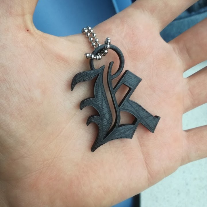 Death Note Kira Necklace