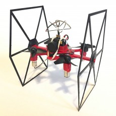 Picture of print of TINY TIE - 3D PRINTABLE INDOOR FPV TIE FIGHTER QUADCOPTER