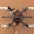 TINY TIE - 3D PRINTABLE INDOOR FPV TIE FIGHTER QUADCOPTER image