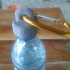Plastic Bottle cap with holder for carabiner image