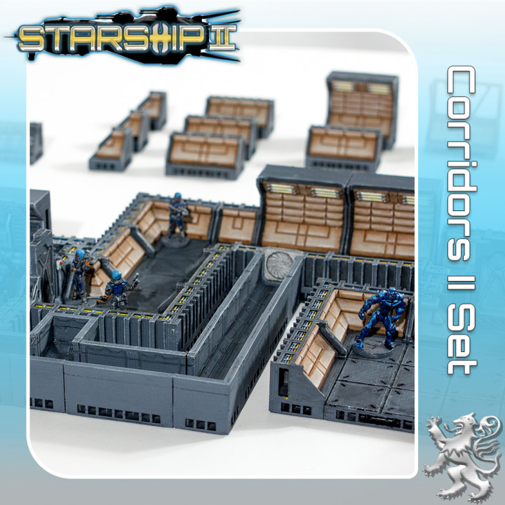 Corridors II Set (Starship II - OpenLOCK)'s Cover