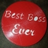 Best Boss Ever Coaster image