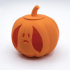 Pumpkin, Ghost print image