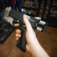 Picture of print of Federated Arms 'Vindicator' pistol, Cyberpunk 2077