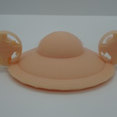 Picture of print of Buddyland Entry Flying Saucer By Hanna
