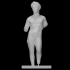 Statue of a naked youth image