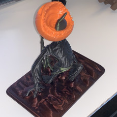 Picture of print of Screaming Pumpkin
