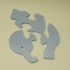 Todler Puzzle Toy - Elephant image