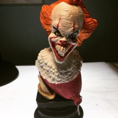 Picture of print of Pennywise bust This print has been uploaded by Wiley Frank