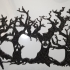 Creepy Halloween Tree Silhouette image