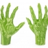 Zombie hand (Pre-Supported) print image