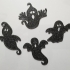 Halloween Ghost Silhouettes image
