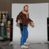 Rick Grimes Action Figure print image