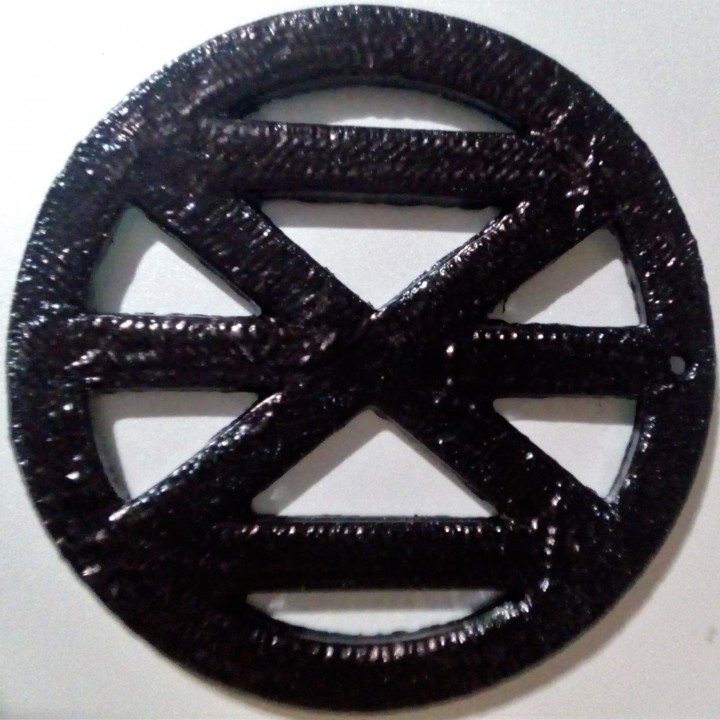 The Aburame clan symbol for Keychain or Pendant