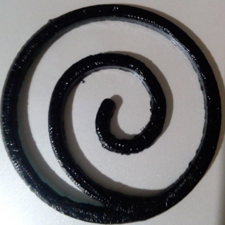 The Uzumaki clan symbol for Keychain or Pendant