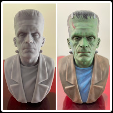 Picture of print of Frankenstein Monster This print has been uploaded by Eddie O
