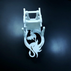 Picture of print of Unique Chair with a Goose motif model