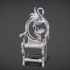 Unique Chair with a Goose motif model image