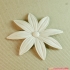 flowers: Aster - 3D printable model image