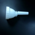 Trombone Mouthpiece 26.26 mm or 1.034 in, throat 21/64 print image