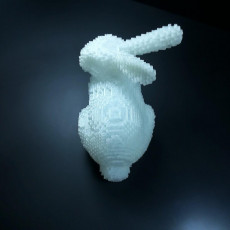 Picture of print of Pixel Bunny