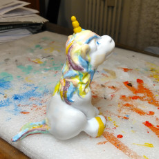 Picture of print of Sitting Unicorn Pencil Sharpener This print has been uploaded by Federico Fuga