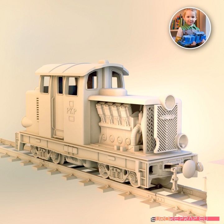 $6.93Diesel-02 locomotive - LEGO/ERS compatibile, FDM 3D printable