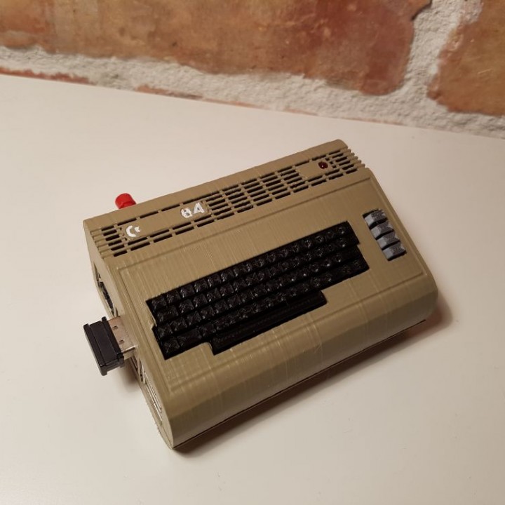 Mini C64 Raspberry Pi 3 Case