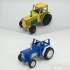 Detailed Tractor Wheels - Diecast Toy Restoration image