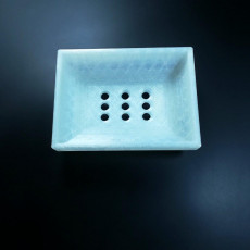 Picture of print of Simple Soap Dish with Drain