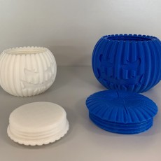 Picture of print of Pumpkontainer - 3D printed pumpkin container! This print has been uploaded by Philippe Barreaud