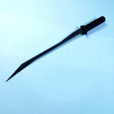 Picture of print of sword