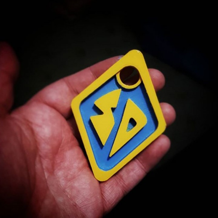 3D Printable Scooby Doo Name Tag by Alan Rorrison