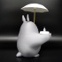 Totoro Tea Candle Holder With Umbrella image
