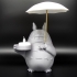 Totoro Tea Candle Holder With Umbrella image