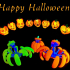 Halloween Pumpkin Spider Transformer print image