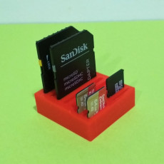 Picture of print of SD & MicroSD holder This print has been uploaded by medyk3D