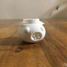 Picture of print of Pumpkin candle holder