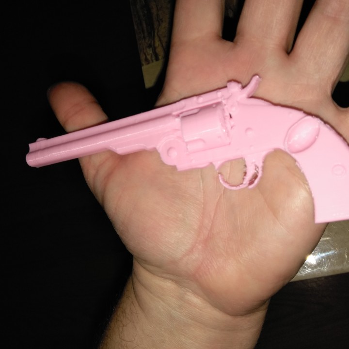 Bevise dække over Spytte 3D Printable RDR2 schofield revolver, fixed by SHOLM JARBOE