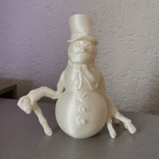 Picture of print of Scrooge McSnowy