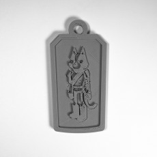 Picture of print of Final Space AvoCATO keychain This print has been uploaded by David William Webb