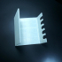 oral-b electric toothbrush holder print image