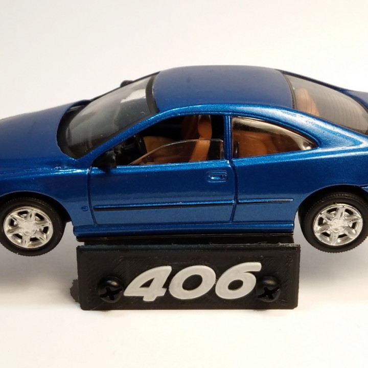 Support pour voiture miniature 1/43e