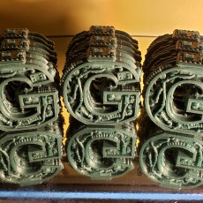 Picture of print of LETTER G STEAMPUNK, LETTER G