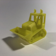 Picture of print of Bulldozer