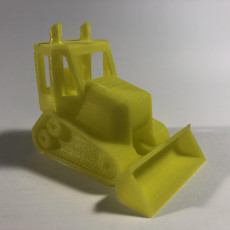 Picture of print of Bulldozer