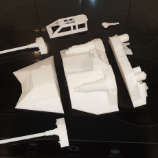 Picture of print of Star Wars Snowspeeder