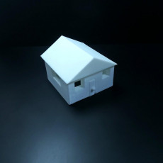 Picture of print of Simple house This print has been uploaded by Li Wei Bing