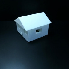 Picture of print of Simple house This print has been uploaded by Li Wei Bing