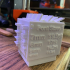 Folding Box Printer Calibration Cube print image
